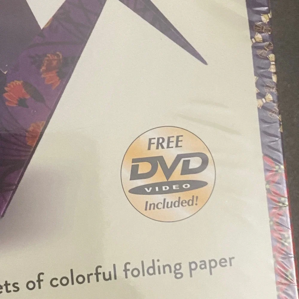Japanese Origami for Beginners Kit Tuttle 20 Models 72 Sheets‎ DVD NEW